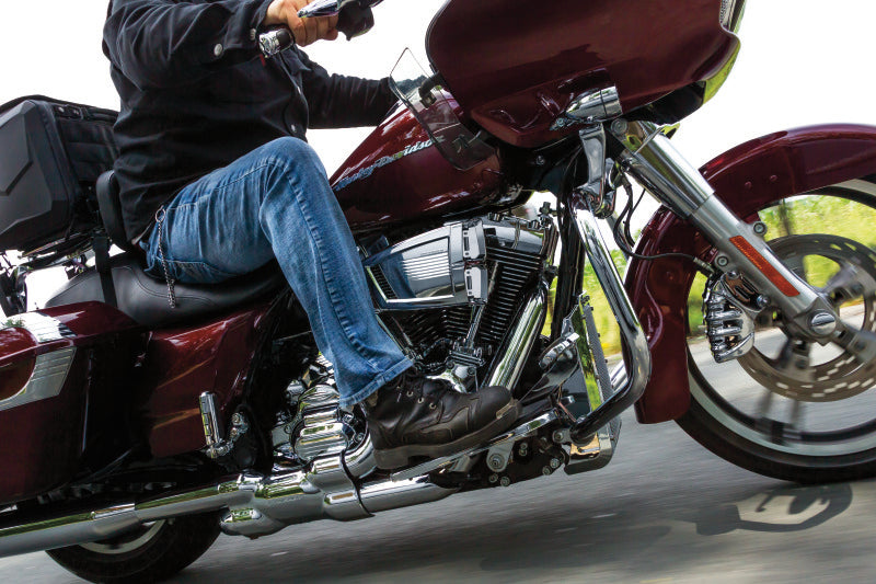 Kuryakyn 9670 Extended Chrome Brake Pedal for 2014 and Newer Harley-Davidson Touring Models