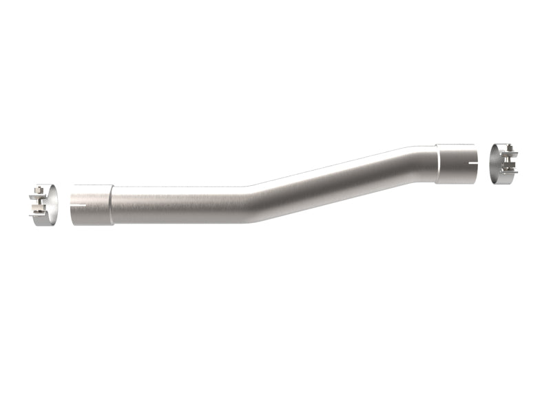 aFe Apollo GT Series Muffler Delete Pipe, Part Number 49C44121NM, for 2019-2020 Chevrolet Silverado 1500 and GMC Sierra 1500 5.3L V8