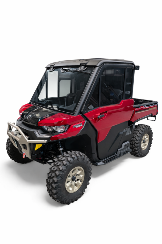 Elektric Offroad 2016+ Can-Am Defender Rock Sliders – Heavy-Duty Rock Guards for 2-Seat Models