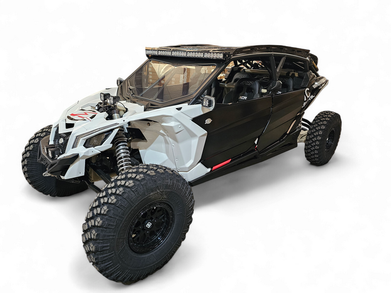 Elektric Off Road 2017+ Can Am X3 Maverick Volt 4-Seat Doors - Rugged Satin Black Powder-Coated Side-by-Side Doors