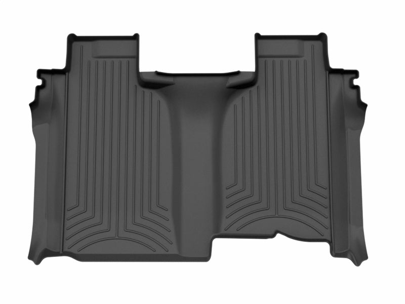 WeatherTech FloorLiner HP for Chevrolet Silverado 1500 Rear - Black | Part Number: wet4414365VIM