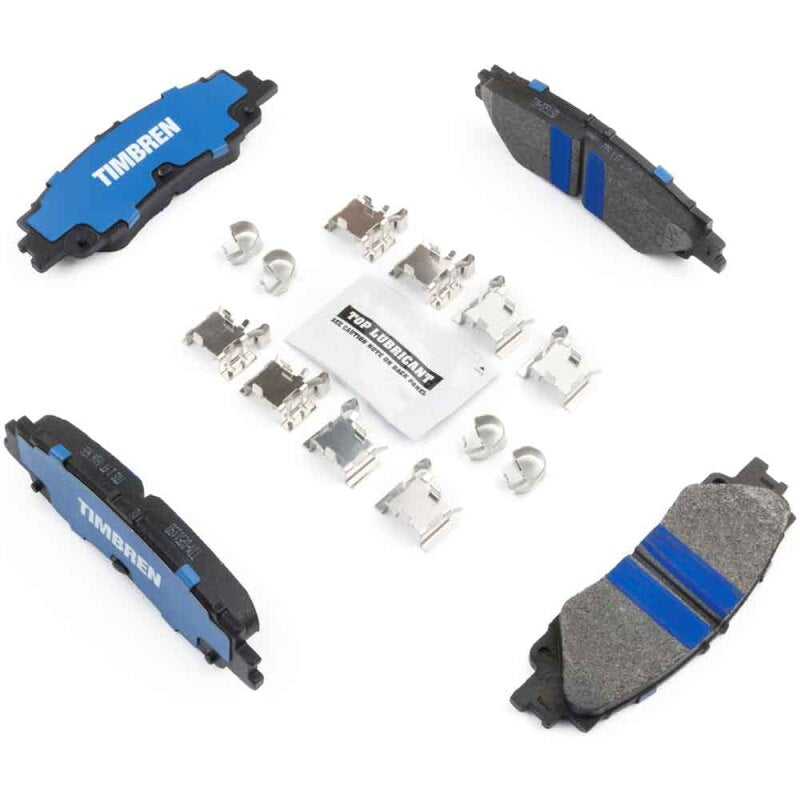 Timbren BES Severe Duty Semi-Metallic Brake Pads for Lexus GX550 and Toyota Land Cruiser - Rear