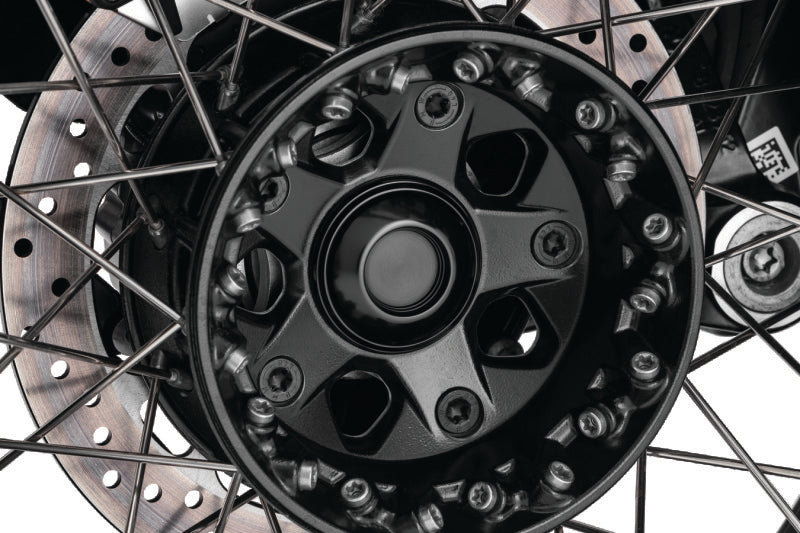 Kuryakyn Lodestar Rear Axle Sliders for BMW, Black – Part Number 3805