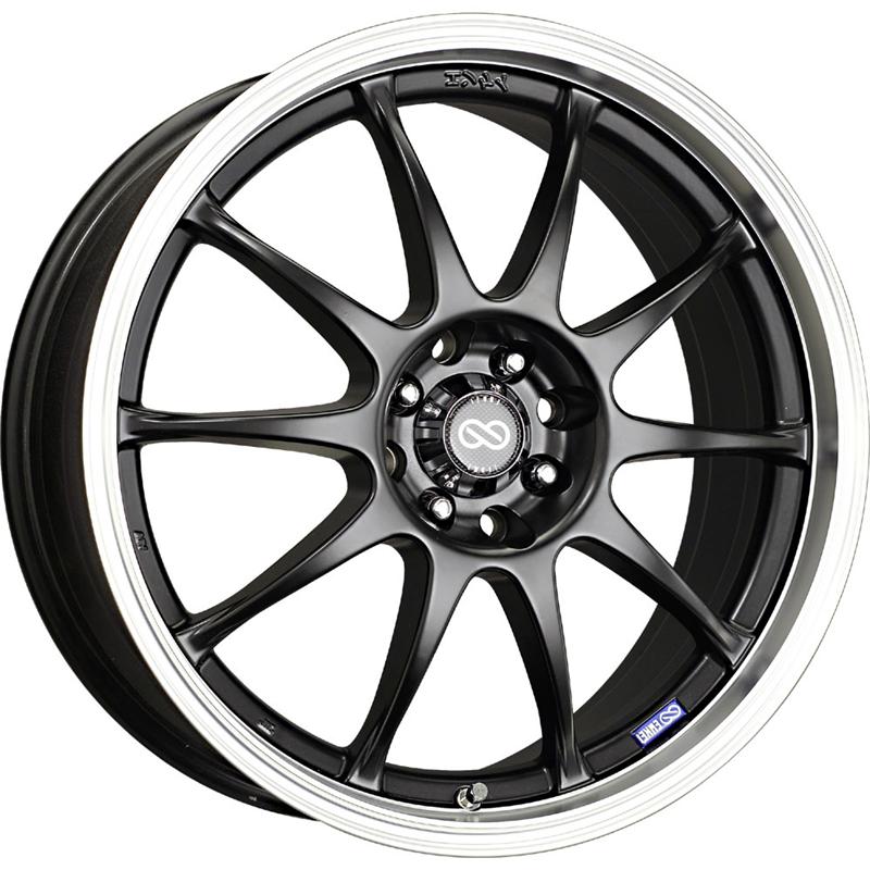 Enkei - enk409-565-01BK - J10 15x6.5 Matte Black Wheel