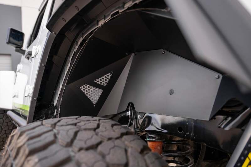 DV8 Offroad Rear Inner Fenders for 2018-2024 Jeep Wrangler JL/JLU - dveINFEND-06RB