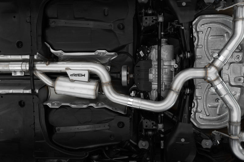 MBRP S46123CF Armor Pro 3-Inch Cat-Back Exhaust for 2022-2026 Volkswagen Golf R