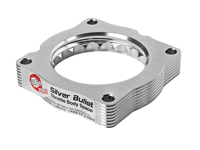 aFe Silver Bullet Throttle Body Spacer Kit 46-31007 for BMW 335i, 435i, and X1