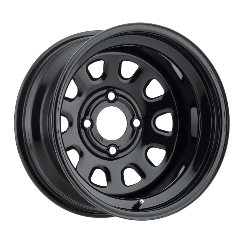 ITP Delta Steel 12x7 / 4x156 BP /  4+3 Offset Black
