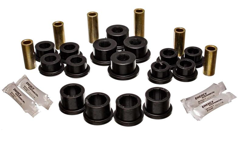 Energy Suspension - eng11.3108G - 04-07 Mazda RX-8 Black Rear Lateral/Trailing Arm Bushings