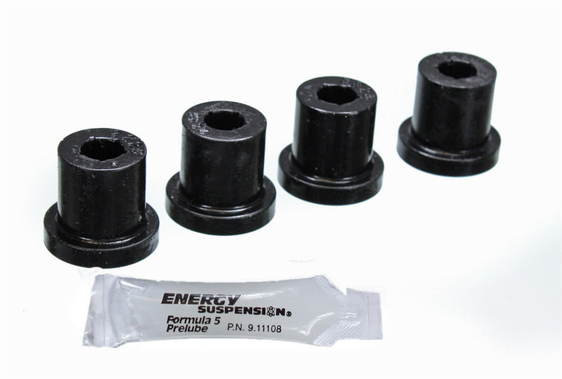 Energy Suspension 2.2118G Aftermarket Shackle Bushing Set - Black