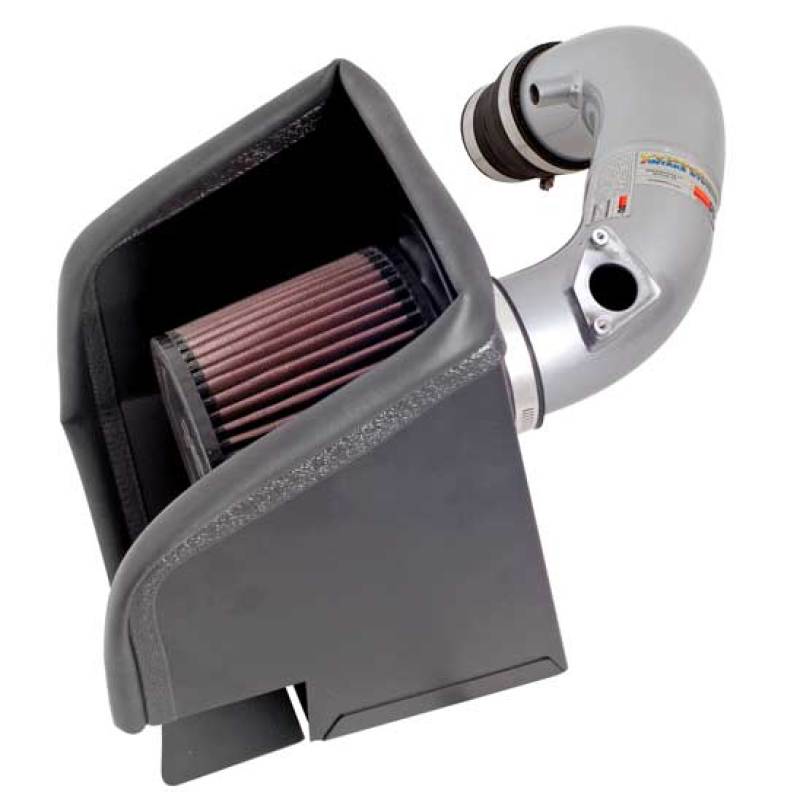 K&N Engineering 69-8613TS Silver Typhoon Short Ram Intake for 2008-2012 Scion xB and 2009-2011 Toyota Matrix