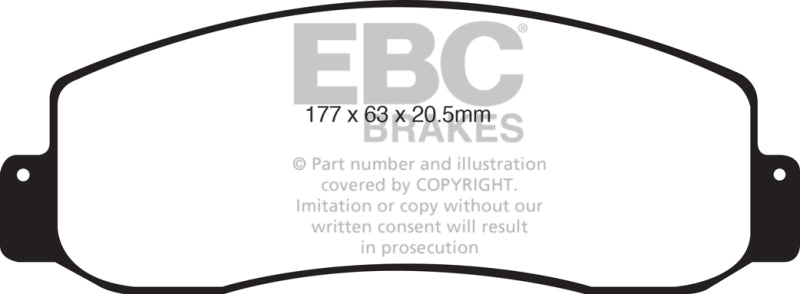 EBC Yellowstuff Brake Pad Sets