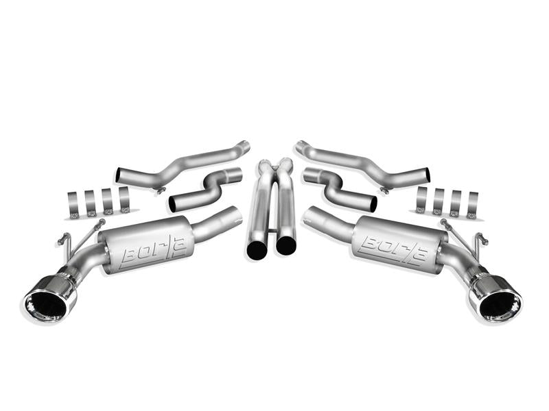 Borla 140356 ATAK Cat-Back Exhaust System for 2010-2013 Chevrolet Camaro SS 6.2L V8