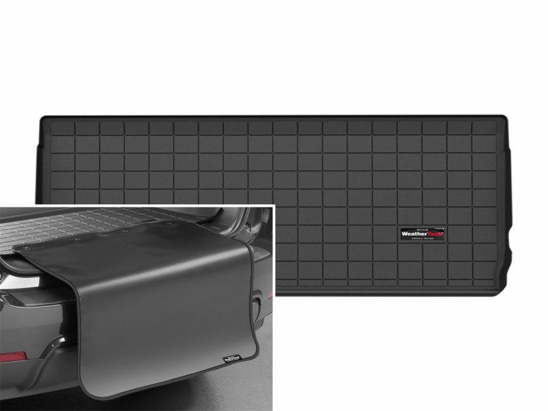 WeatherTech 25-26 Ford Expedition Behind 3rd Row Cargo Liner with Bumper Protector - Black