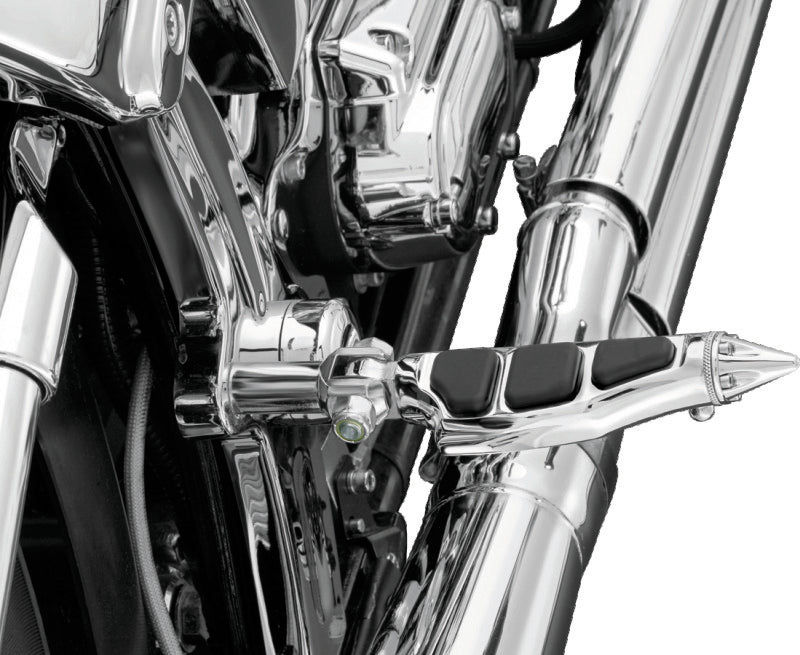 Kuryakyn Stiletto Pegs with Male Mount, Chrome – Part KUR4475