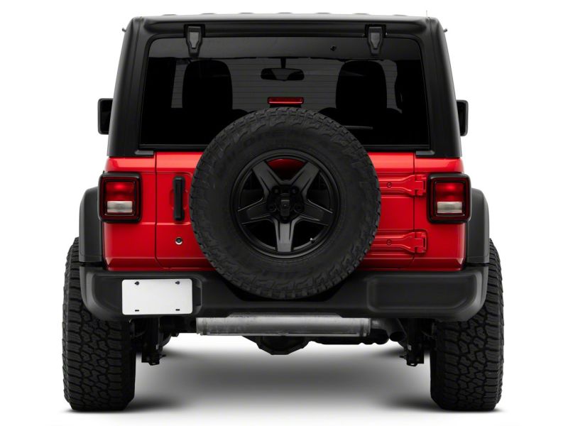Raxiom Axial Series Rear Window Glass Hinge LED Lights for 2018-2023 Jeep Wrangler JL, Part Number raxJ155993-JL