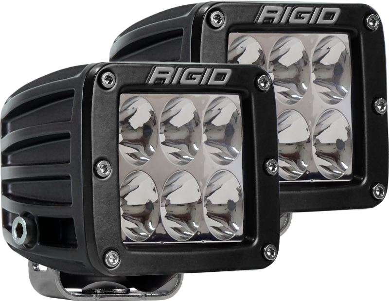Rigid Industries D-Series PRO D2 Driving LED Pod Lights, Set of 2 - RIG502313