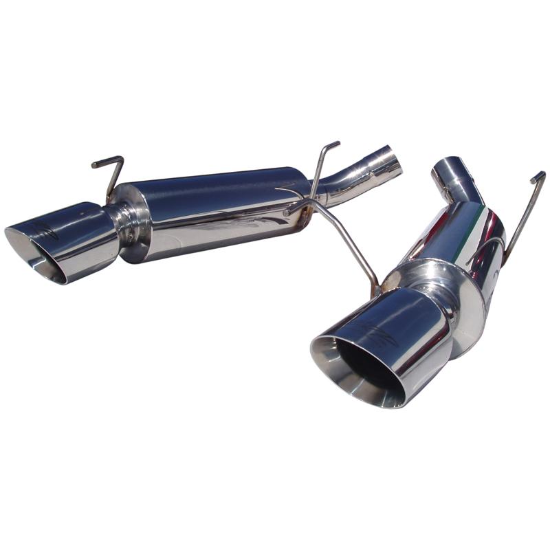 MBRP S7200304 Armor Pro Axle-Back Exhaust System for 2005-2010 Ford Mustang GT 5.0 and Shelby GT500