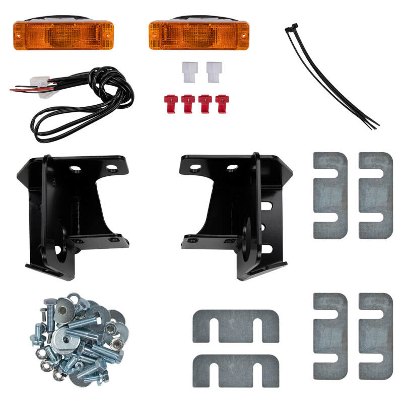 ARB Deluxe Winch Bumper and Fitting Kit Bundle 3432300 for Land Rover Defender