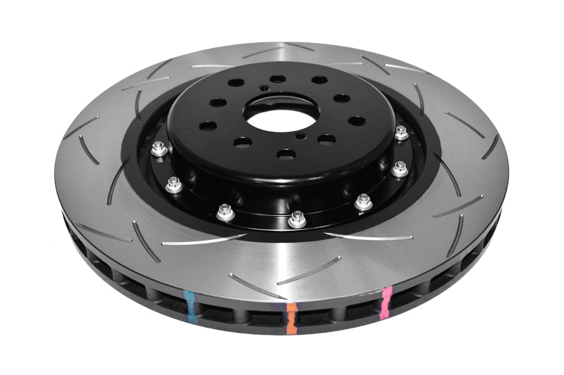 DBA 53050BLKS-10 5000 Series Front Slotted Brake Rotor for 2017+ Subaru WRX STI