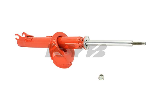 KYB AGX Adjustable Front Left Shock and Strut for Ford Focus 2000-2005, Part Number 733037
