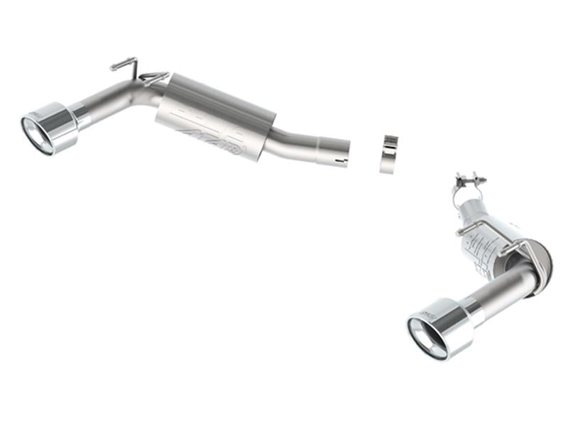 Borla ATAK Axle-Back Exhaust System for 2014-2015 Chevrolet Camaro SS 6.2L V8, Part 11851