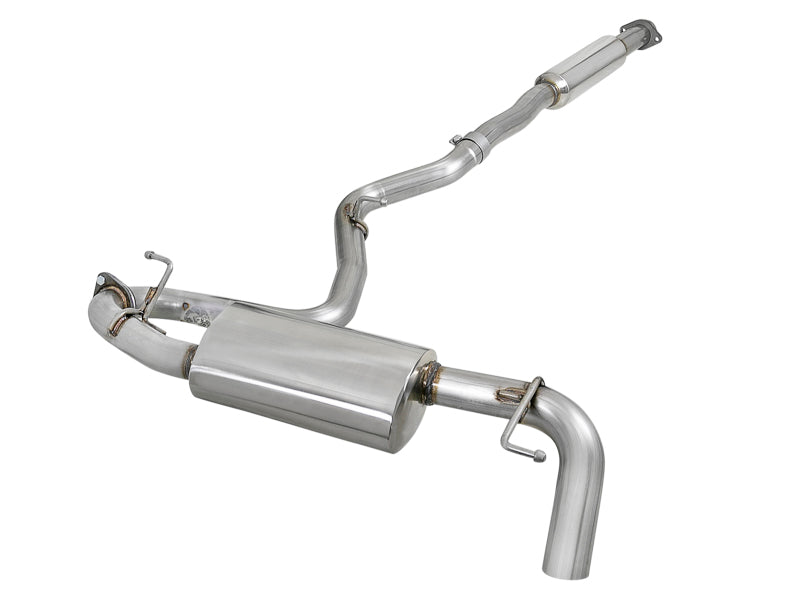 aFe POWER Takeda 2.5-Inch 304 Stainless Steel Cat-Back Exhaust System for 2018–2020 Subaru Crosstrek 2.0L H4 – 49-36803