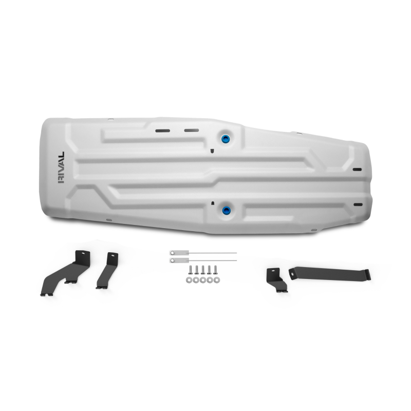 Rival 4x4 Aluminum Gas Tank Skid Plate for Ford Ranger 2024-2026 – Heavy-Duty Underbody Protection