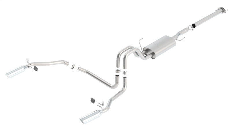 Borla 140417 ATAK Cat-Back Exhaust System for 2011-2014 Ford F-150 5.0L V8