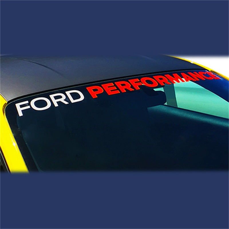 Ford Racing frpM-1820-MR Ford Performance Mustang Windshield Banner