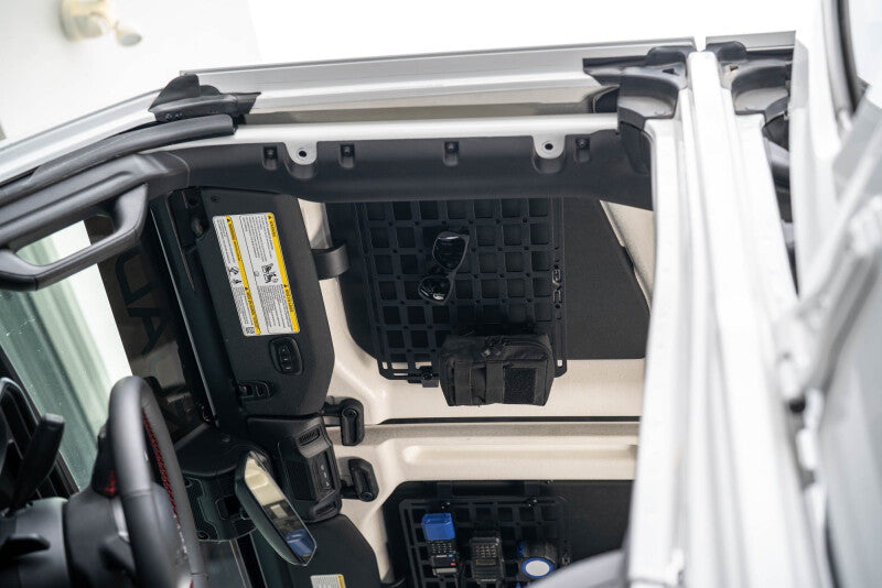 DV8 Offroad dवेMPJL-11 Jeep Wrangler JL Roof Mount for 15 x 12-Inch MOLLE Panel
