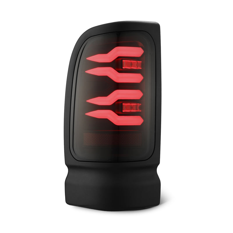 AlphaRex LUXX-Series LED Tail Lights for 1994-2001 Dodge Ram 1500, 2500 and 3500 - Black