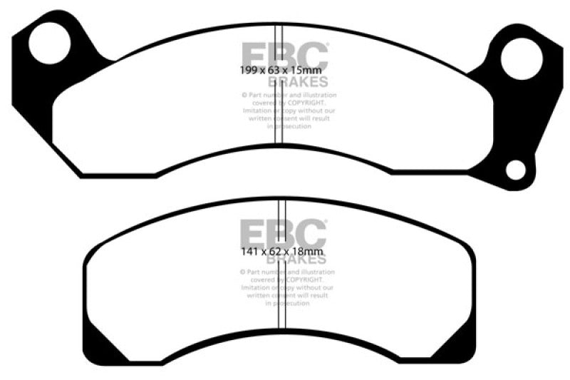 EBC Yellowstuff Brake Pad Sets