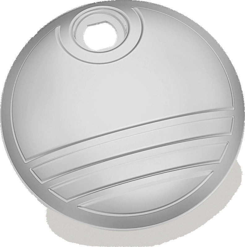 Kuryakyn Tri-Line Chrome Fuel Door - Part Number 6968