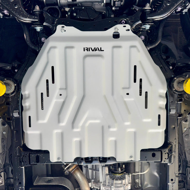 Rival 4x4 Aluminum Transmission Catalytic Converter Skid Plate for Toyota Sequoia and Tundra - Part rll2333.9569.3.6