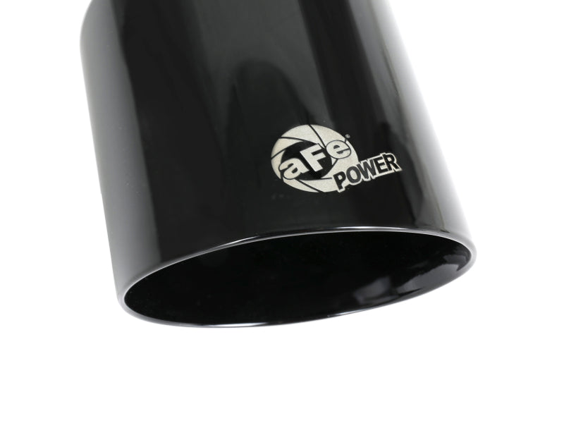 aFe MACH Force-Xp 49C32068-B 4.5-Inch Black OE Replacement Exhaust Tips for 2015-2022 Dodge Charger Hellcat
