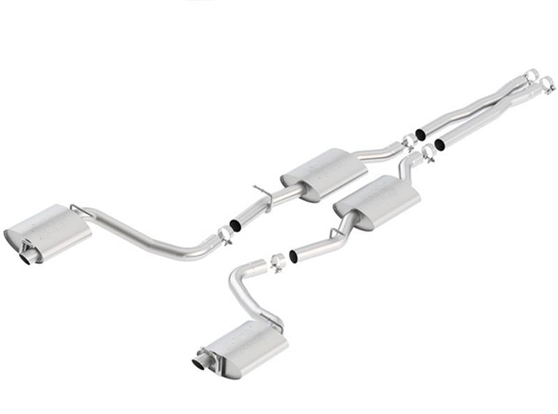 Borla ATAK Cat-Back Exhaust System 140637 for 2015-2022 Chrysler 300 and 2015-2018 Dodge Charger R/T 5.7L V8