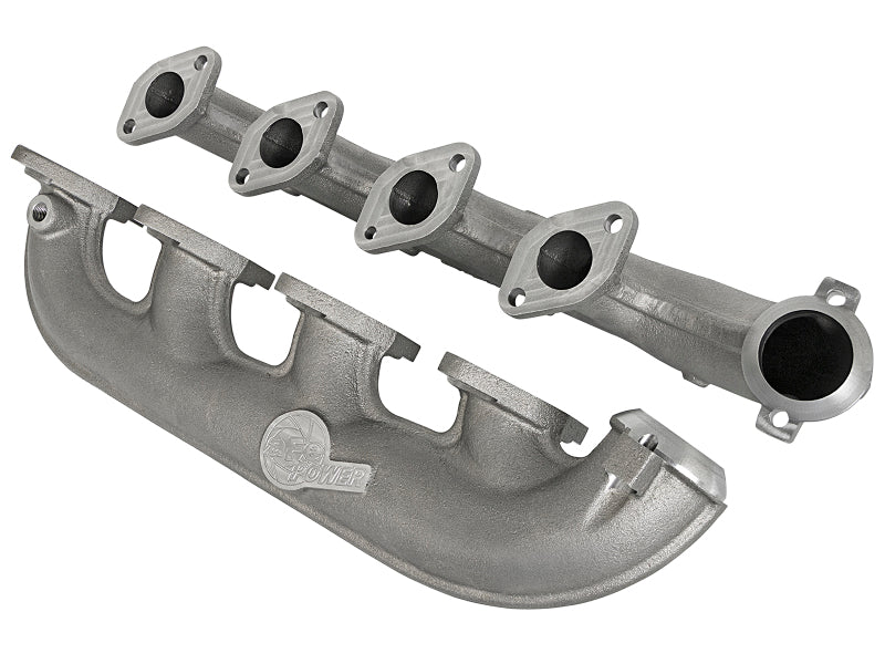 aFe BladeRunner Ported Ductile Iron Exhaust Manifold for Ford 6.0L Power Stroke Diesel, 2003-2007, Part Number 46-40094