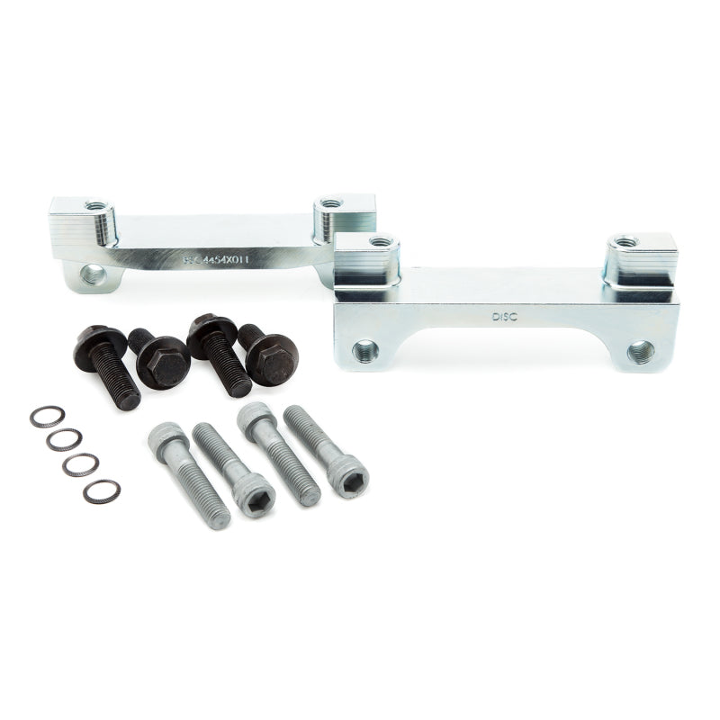 Alcon alcALABKF5459AX02 Front Brake Upgrade Kit for 2007+ Jeep JK, Dana 44, 350 x 32 mm Rotors and 4-Piston Red Calipers