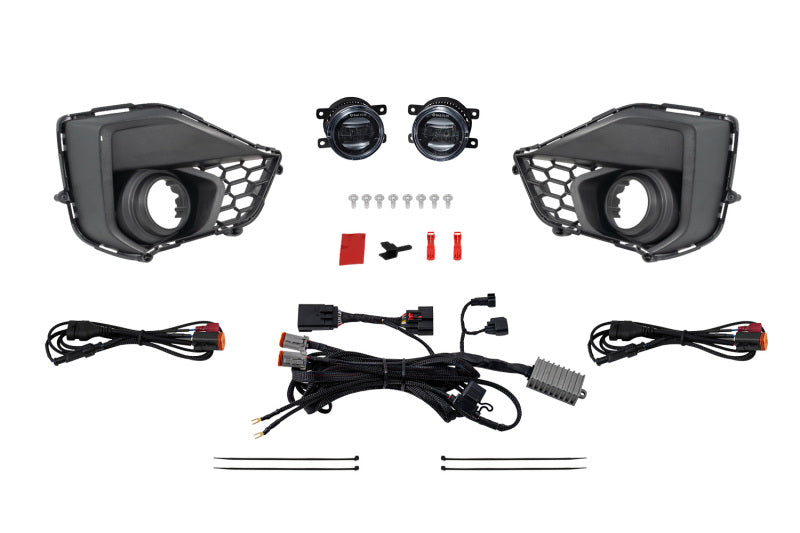 Diode Dynamics Elite Series Dual-Color Fog Lamp Kit for 2024-2025 Ford Mustang GT - DD9004