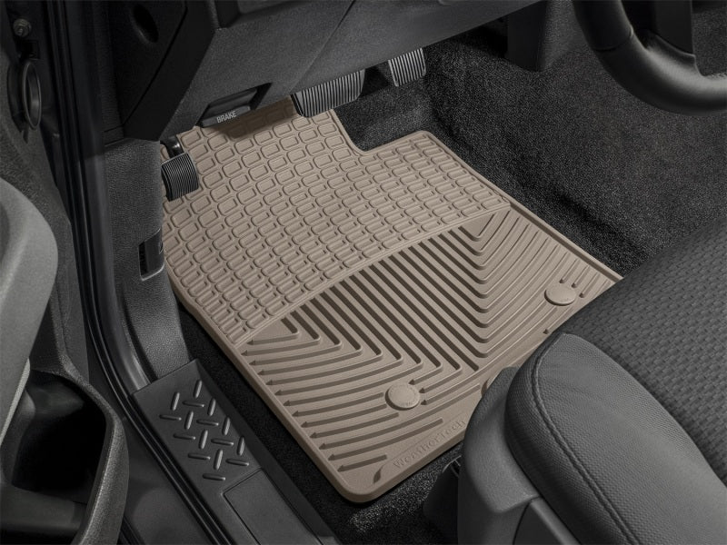 WeatherTech 05-10 Chevrolet Cobalt Front and Rear Rubber Mats - Tan