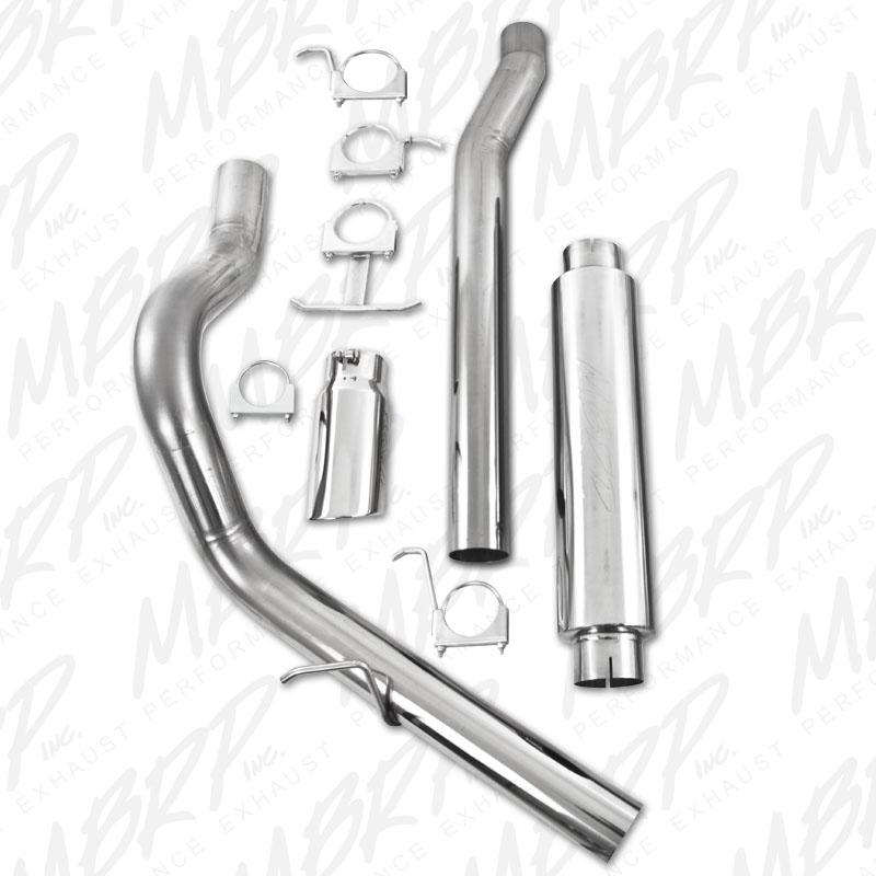 MBRP Armor Plus Cat-Back Exhaust System S6208409 for 2003-2007 Ford F-250 and F-350 Super Duty 6.0L