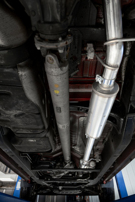 MBRP Armor BLK Cat-Back Exhaust System mbrpS5019BLK for 2019-2021 GM 1500 2.7L, 3-Inch, Black-Coated Aluminized Steel