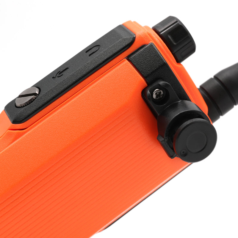 Rugged Radios GMRS Handheld Radio with NOAA Alerts in Safety Orange, Part RGdGMR5-ORN