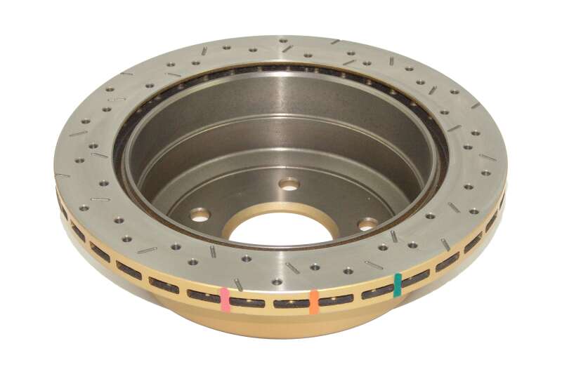 DBA 42021XS 4000 Series XS Rear Slotted and Drilled Brake Rotor for 2005-2006 Pontiac GTO