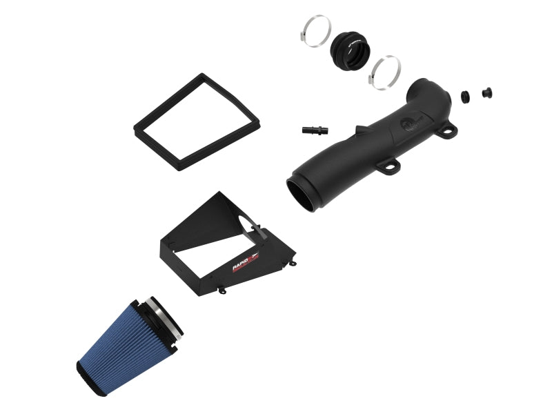 aFe Rapid Induction Cold Air Intake System with Pro DRY S Filter for 2018-2026 Jeep Wrangler JL and Gladiator JT 3.6L V6, Part 52-10008R