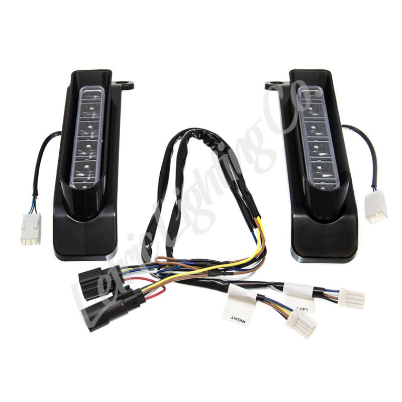 Letric Lighting Saddlebag Filler Support LED Black letLLC-PSBF-B
