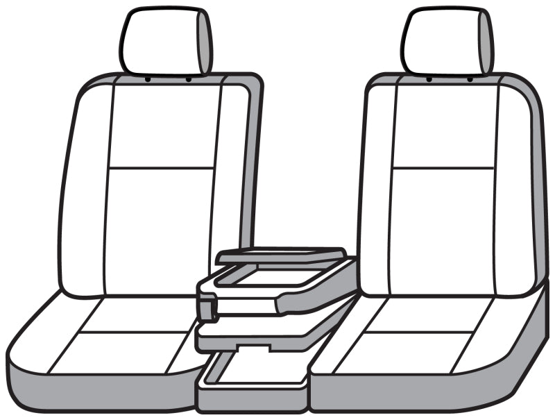 Covercraft 21-24 Ford F-150 Carhartt SeatSaver Custom Front Row Seat Covers - Brown