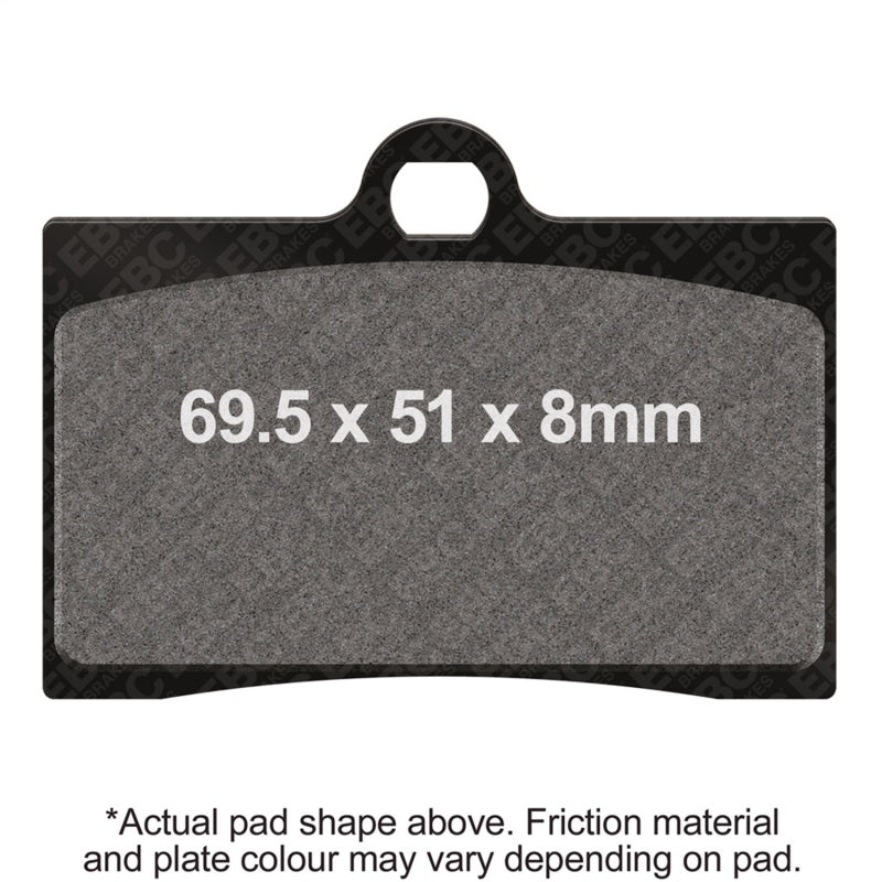EBC Powersports FA95HH Double-H Sintered Front Brake Pads