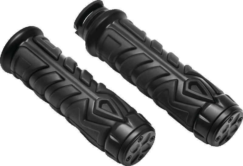 Kuryakyn Spear Grips for Indian Scout, Black – Part Number 5634
